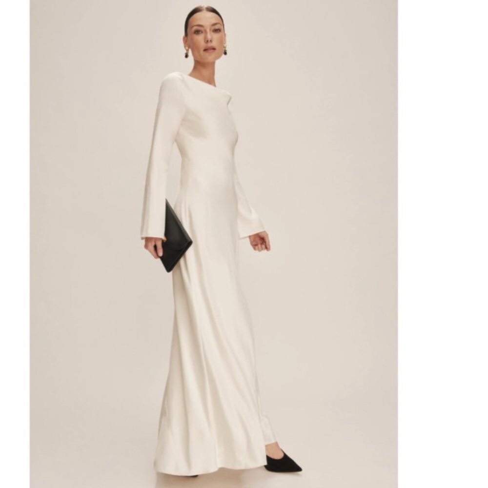 Reformation White Maxi Dress